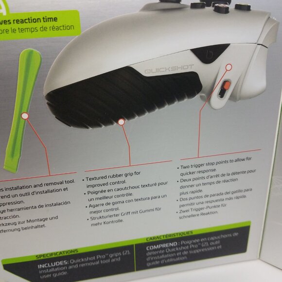Bionik Quickshot Pro For Xbox Series X/S: Custom Grip and Dual Trigger - Picture 8 of 8